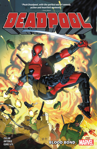 Deadpool By Cody Ziglar Vol. 1: Blood Bond (DEADPOOL) book cover by Cody Ziglar