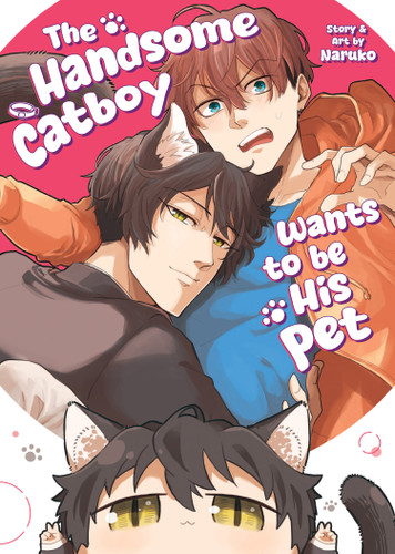 The Handsome Catboy Wants to be His Pet book cover by Naruko