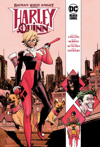 Batman: White Knight Presents: Harley Quinn book cover by Katana Collins