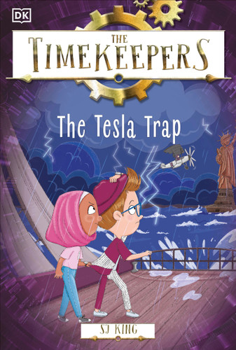 The Timekeepers: The Tesla Trap (Timekeepers) book cover by SJ King