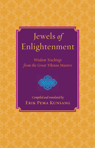 Jewels of Enlightenment: Wisdom Teachings from the Great Tibetan Masters book cover by Erik Pema Kunsang