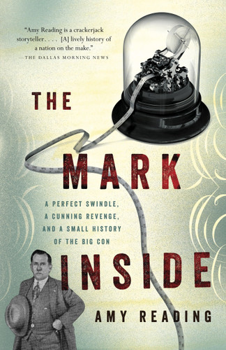 The Mark Inside: A Perfect Swindle, a Cunning Revenge, and a Small History of the Big Con book cover by Amy Reading