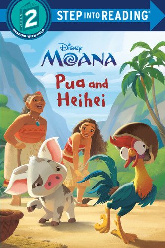 Pua and Heihei (Disney Moana) (Step into Reading, Step 2) book cover by RH Disney