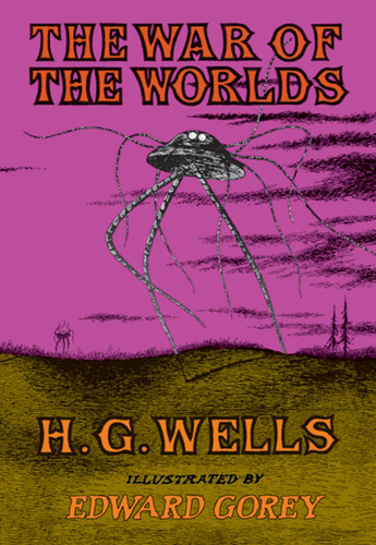 The War of the Worlds book cover by H. G. Wells