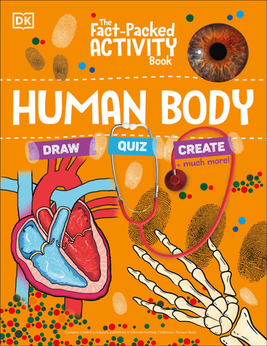 The Fact-Packed Activity Book: Human Body (The Fact Packed Activity Book) book cover by DK
