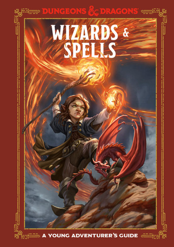 Wizards & Spells (Dungeons & Dragons): A Young Adventurer's Guide (Dungeons & Dragons Young Adventurer's Guides) book cover by Jim Zub, Stacy King, Andrew Wheeler, Official Dungeons & Dragons Licensed