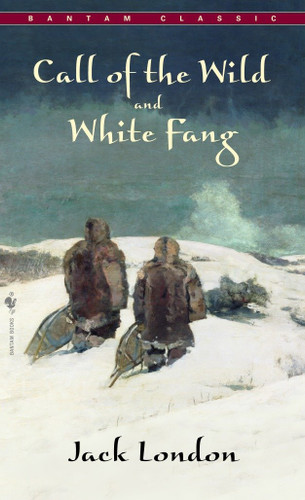 Call of The Wild, White Fang book cover by Jack London