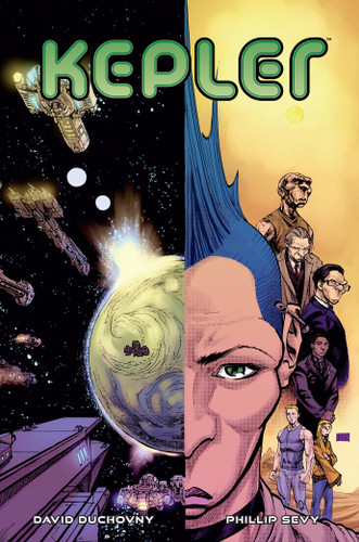 Kepler book cover by David Duchovny, Phillip Sevy