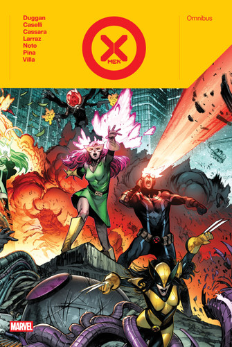 X-Men By Gerry Duggan Omnibus Pepe Larraz Cover book cover by Gerry Duggan, Steve Foxe