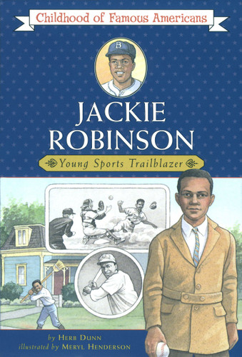 Jackie Robinson: Young Sports Trailblazer (Childhood of Famous Americans) book cover by Herb Dunn