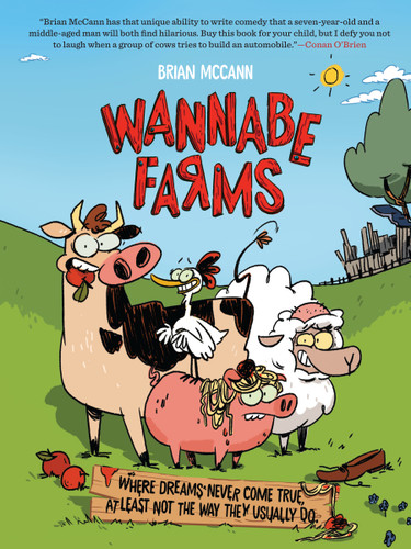 Wannabe Farms book cover by Brian McCann