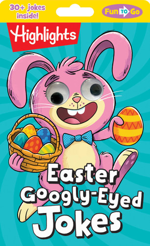 Easter Googly-Eyed Jokes: Easter Googly-Eyed Jokes (Highlights Fun to Go) Laugh-Out-Loud Kids Joke Book, Interactive Kids Activity Book for Easter Baskets, Perfect for Kids 6 and Up (Highlights Fun to Go) book cover by 
