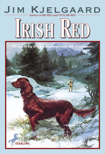 Irish Red book cover by Jim Kjelgaard