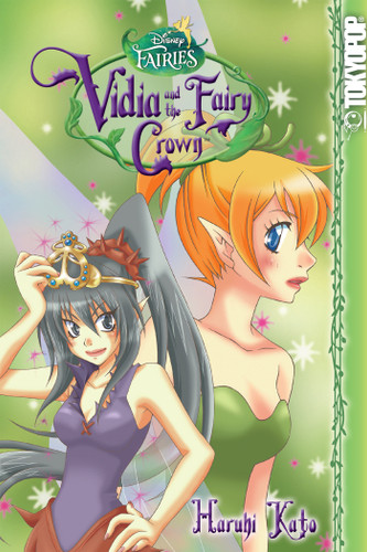 Disney Manga: Fairies - Vidia and the Fairy Crown book cover by Haruhi Kato