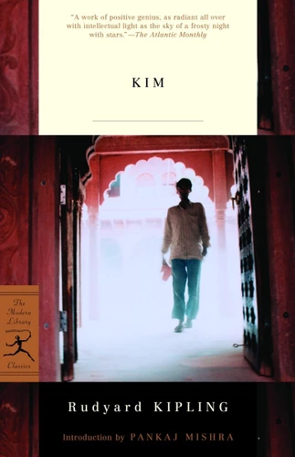 Kim (Modern Library 100 Best Novels) book cover by Rudyard Kipling