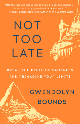 Not Too Late: Break the Cycle of Sameness and Reimagine Your Limits book cover by Gwendolyn Bounds