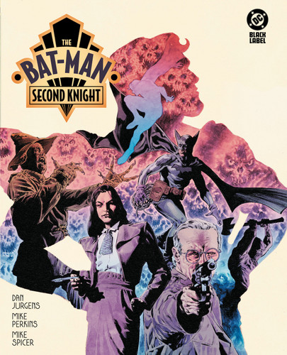 The Bat-Man: Second Knight book cover by Mike Perkins