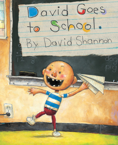 David Goes to School book cover by David Shannon