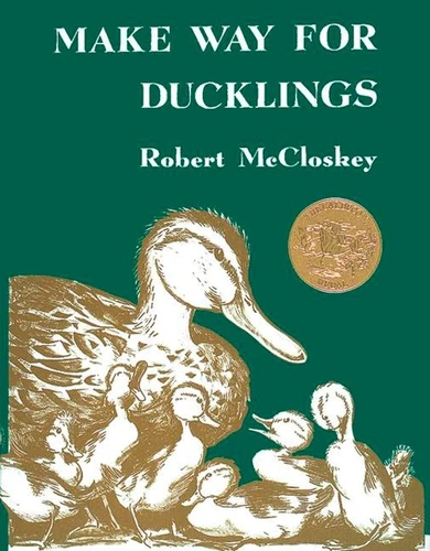 Make Way for Ducklings book cover by Robert McCloskey