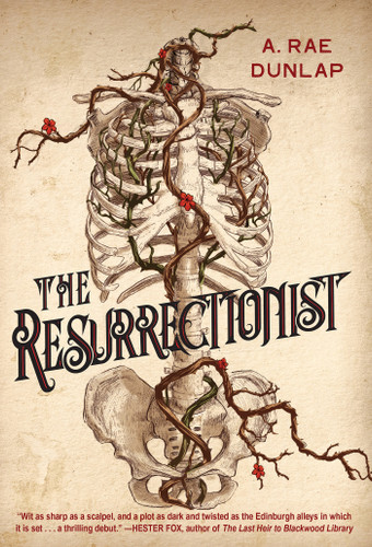 The Resurrectionist: A Twisty Gothic Mystery of Dark Scottish History book cover by A. Rae Dunlap