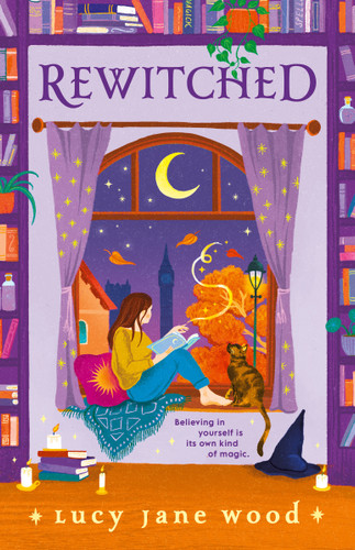 Rewitched book cover by Lucy Jane Wood
