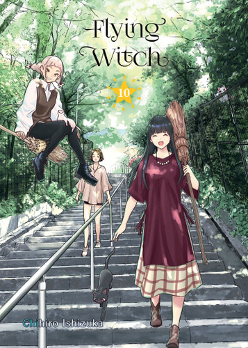 Flying Witch 10 (Flying Witch) book cover by Chihiro Ishizuka