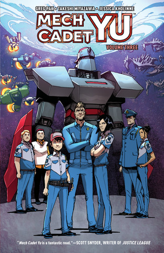 Mech Cadet Yu Vol. 3 (Mech Cadet Yu) book cover by Greg Pak