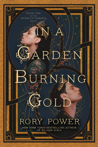 In a Garden Burning Gold: Book One of the Wind-up Garden series (The Wind-up Garden series) book cover by Rory Power