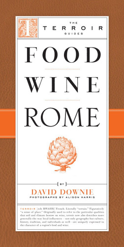 Food Wine Rome book cover by David Downie