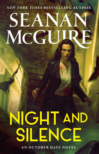 Night and Silence (October Daye) book cover by Seanan McGuire