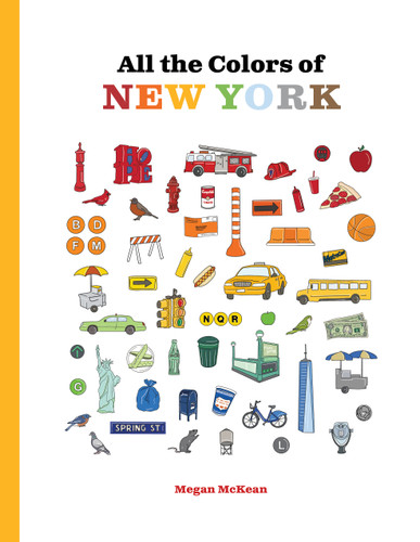 All the Colors of New York book cover by Megan McKean