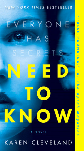 Need to Know: A Novel book cover by Karen Cleveland