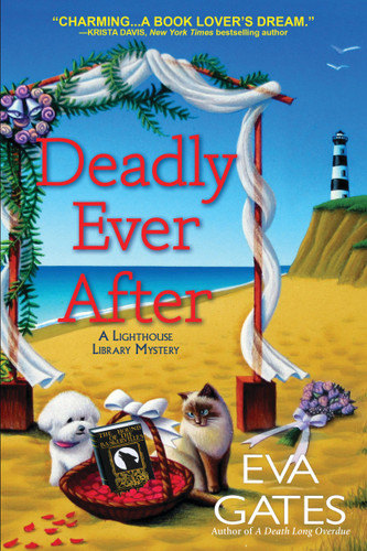 Deadly Ever After (A Lighthouse Library Mystery) book cover by Eva Gates
