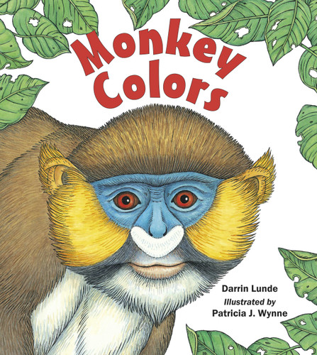 Monkey Colors book cover by Darrin Lunde