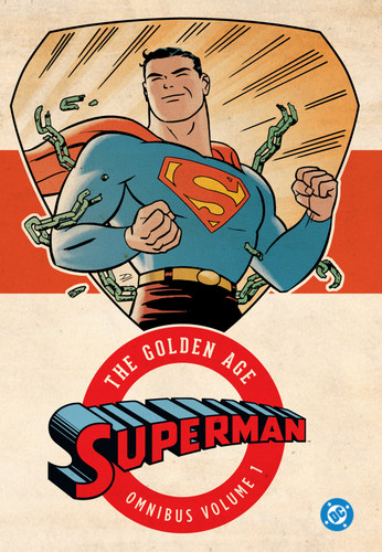 Superman: The Golden Age Omnibus Vol. 1 (2025 Edition) book cover by Jerry Siegel