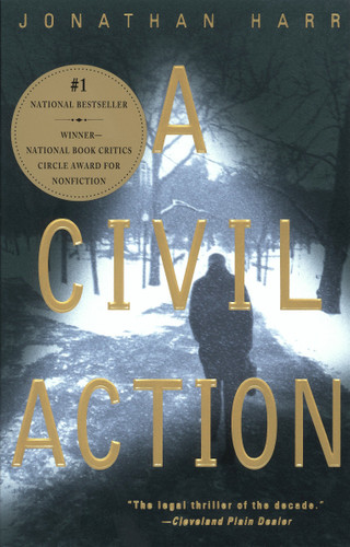A Civil Action book cover by Jonathan Harr