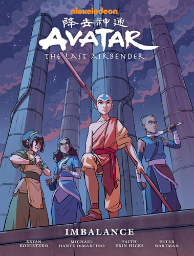 Avatar: The Last Airbender--Imbalance Library Edition (Avatar: The Last Airbender) book cover by Faith Erin Hicks, Bryan Konietzko, Michael Dante DiMartino