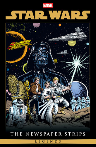 Star Wars Legends: The Newspaper Strips Omnibus Al Williamson Early Adventures Cover book cover by Russ Manning, Archie Goodwin