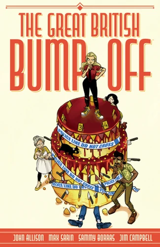 The Great British Bump-Off (The Great British Bump-Off) book cover by John Allison
