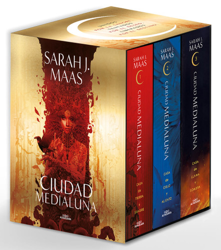 Estuche Ciudad Medialuna / Crescent City Box Set (CIUDAD MEDIALUNA) book cover by Sarah J. Maas