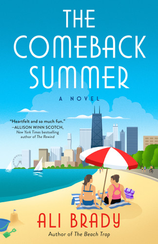 The Comeback Summer book cover by Ali Brady