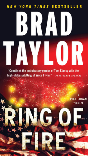 Ring of Fire (A Pike Logan Thriller) book cover by Brad Taylor