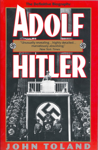 Adolf Hitler: The Definitive Biography book cover by John Toland