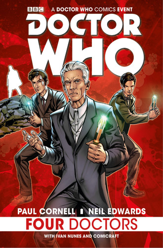 Doctor Who: Four Doctors (DOCTOR WHO.) book cover by Paul Cornell