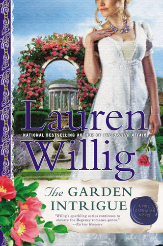 The Garden Intrigue: A Pink Carnation Novel (Pink Carnation) book cover by Lauren Willig