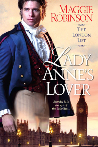 Lady Anne's Lover (London List) book cover by Maggie Greenwood Robinson