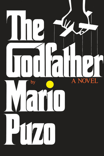 The Godfather book cover by Mario Puzo
