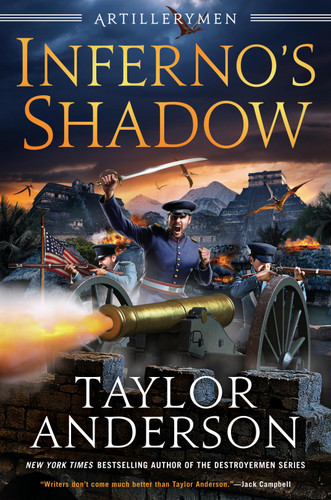 Inferno's Shadow (Artillerymen) book cover by Taylor Anderson