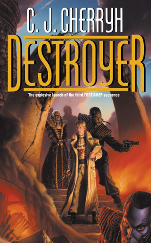 Destroyer (Foreigner) book cover by C. J. Cherryh