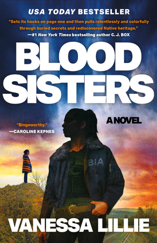 Blood Sisters book cover by Vanessa Lillie